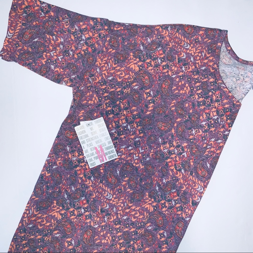 Gorgeous Irma Tunic Shirt Paisley Floral Lularoe